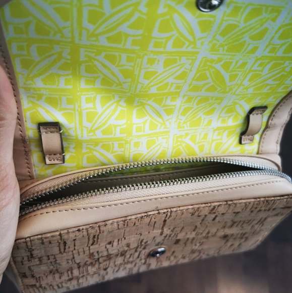Stella & Dot Cork Purse Multi Pocket - Picture 2 of 4